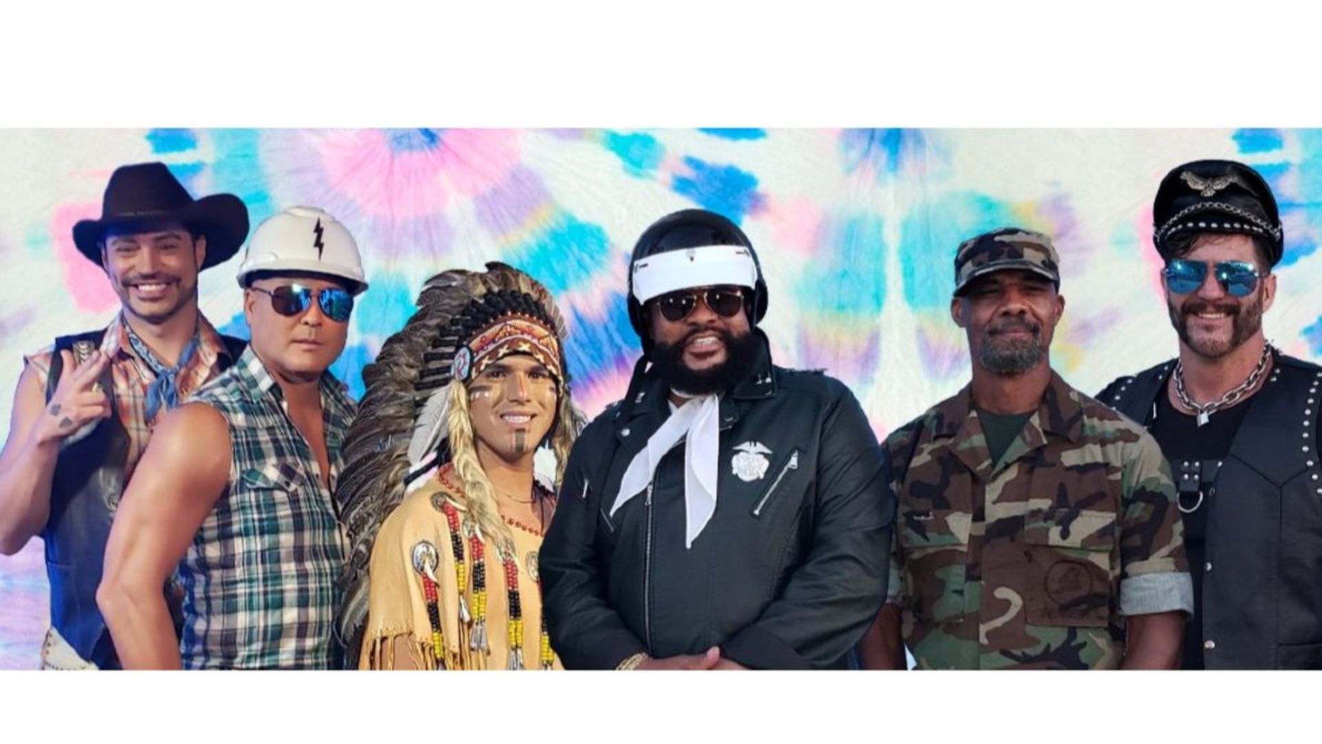Los integrantes de Village People