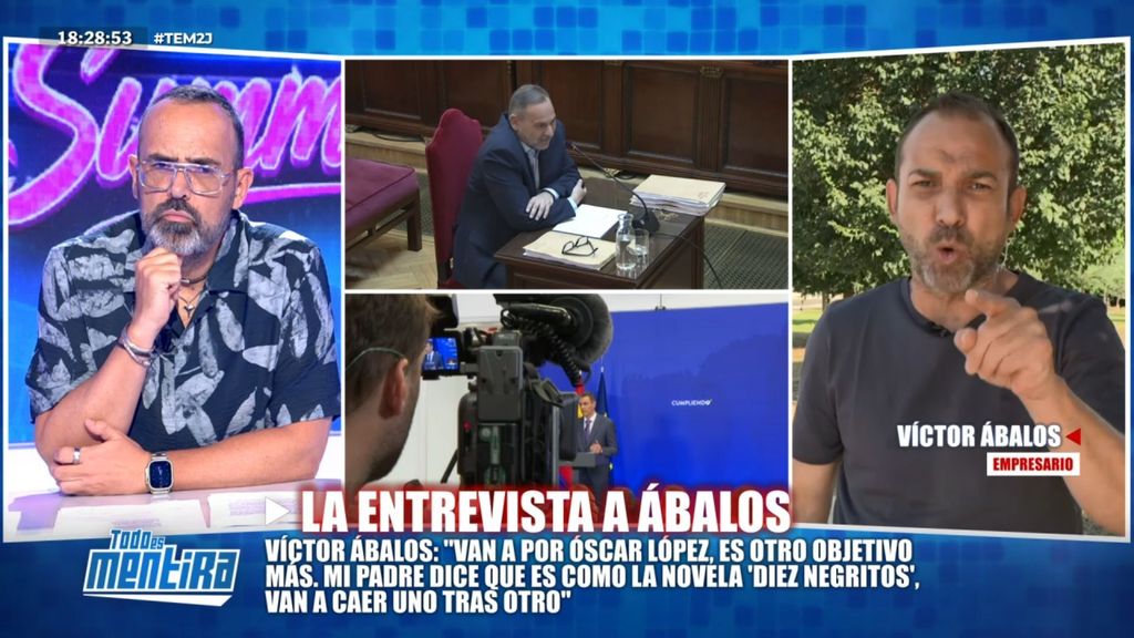 Víctor Ábalos advierte a Aldama por intentar dañarle reputacionalmente: "Le comunico que voy a emprender acciones legales"