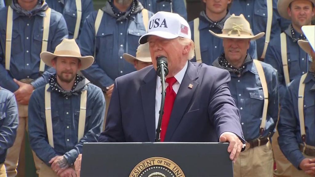 Donald Trump arremete contra España y su gasto en la OTAN y recuerda su 'Desastre del 98'