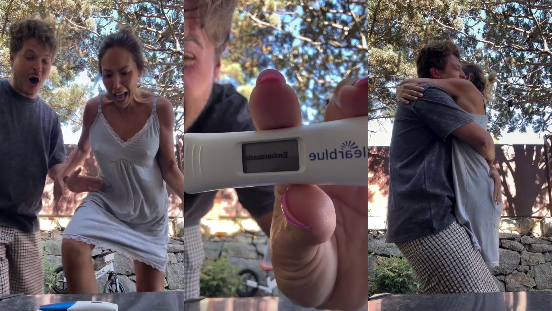 El momento en el que Steisy y Pablo Pisa descubren que van a ser padres