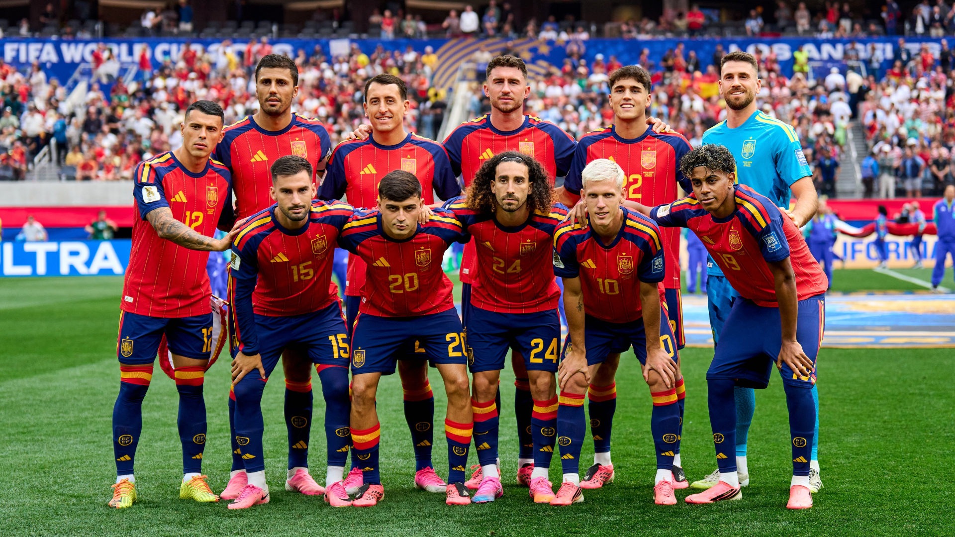 El once inicial de España ante Austria en el Mundial El once inicial de España ante Austria en el Mundial