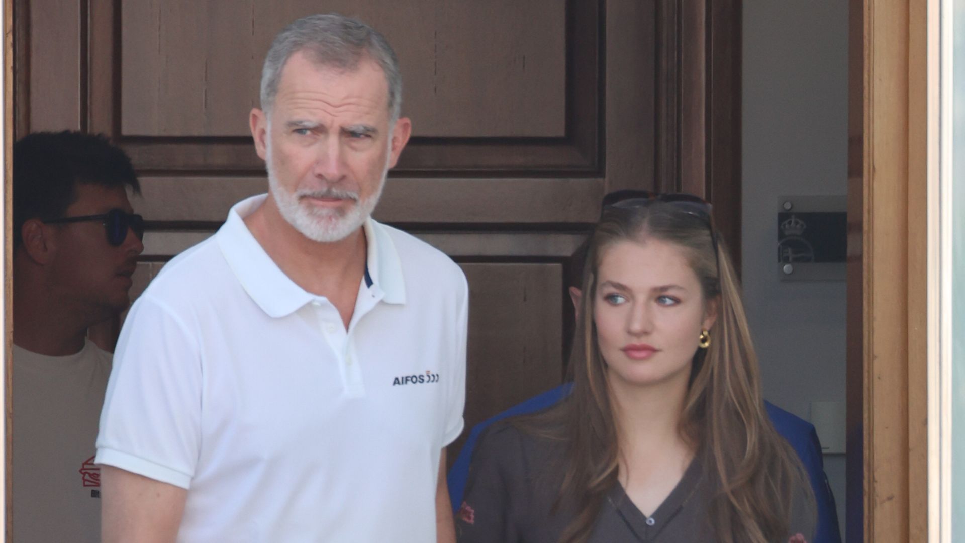 El rey Felipe y Leonor