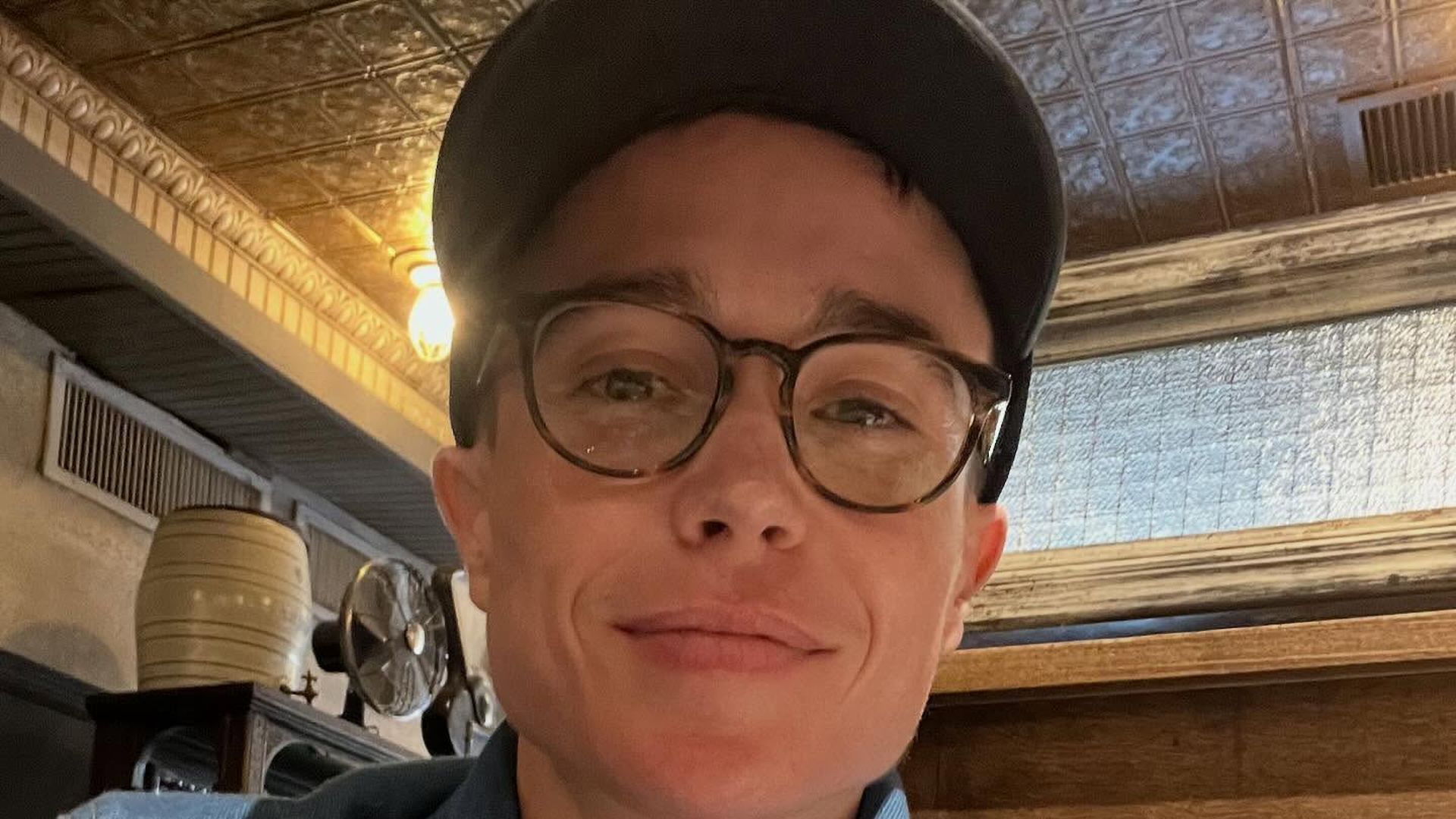 Elliot Page, anteriormente conocido como la actriz Ellen Page Elliot Page, anteriormente conocido como la actriz Ellen Page