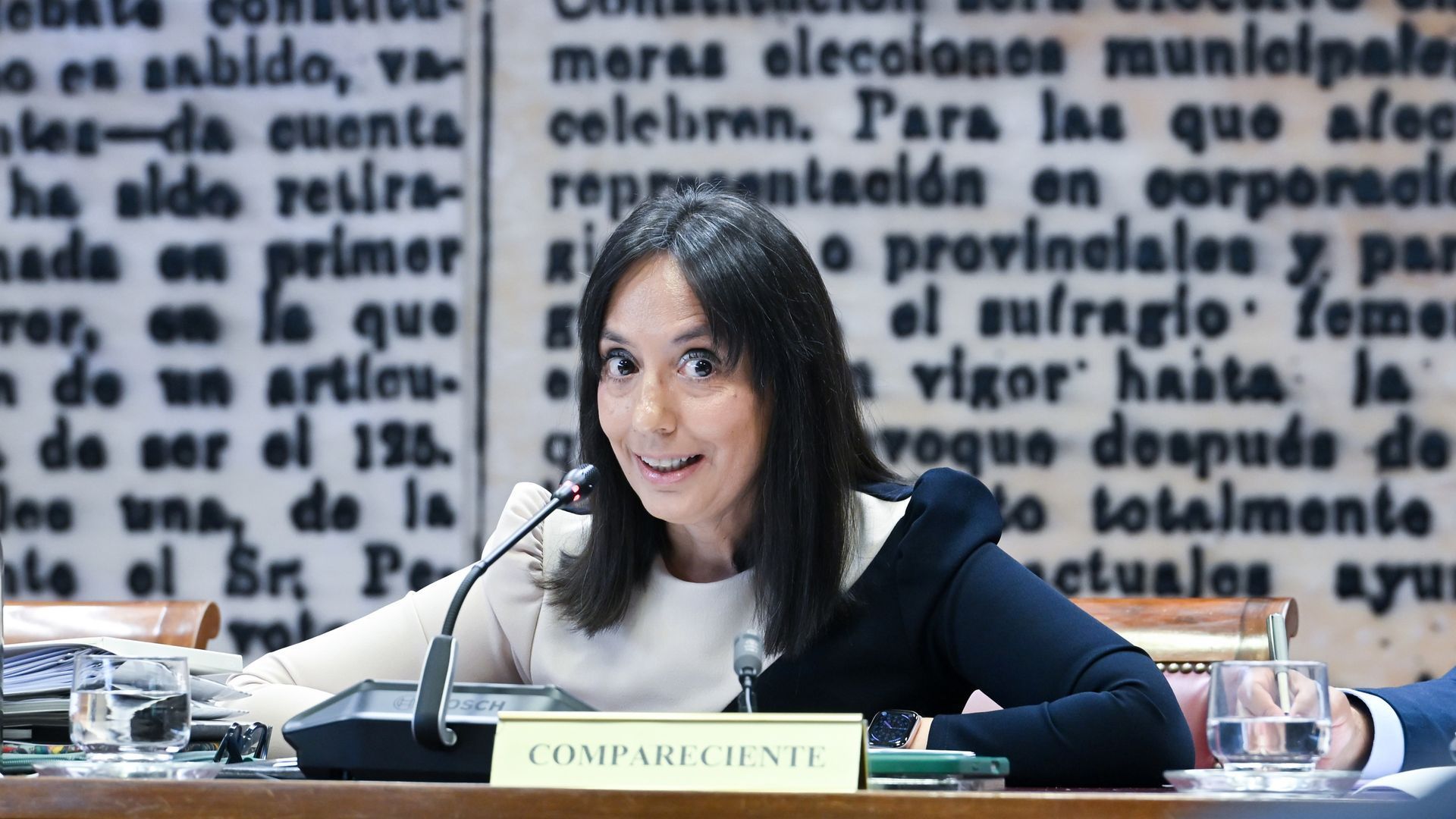 La directora general de la Guardia Civil, Mercedes González Fernández, comparece ante la Comisión de Interior, en el Senado, a 16 de junio de 2026, en Madrid (España). La directora general de la Guardia Civil, Mercedes González Fernández, comparece ante la Comisión de Interior, en el Senado, a 16 de junio de 2026, en Madrid (España).