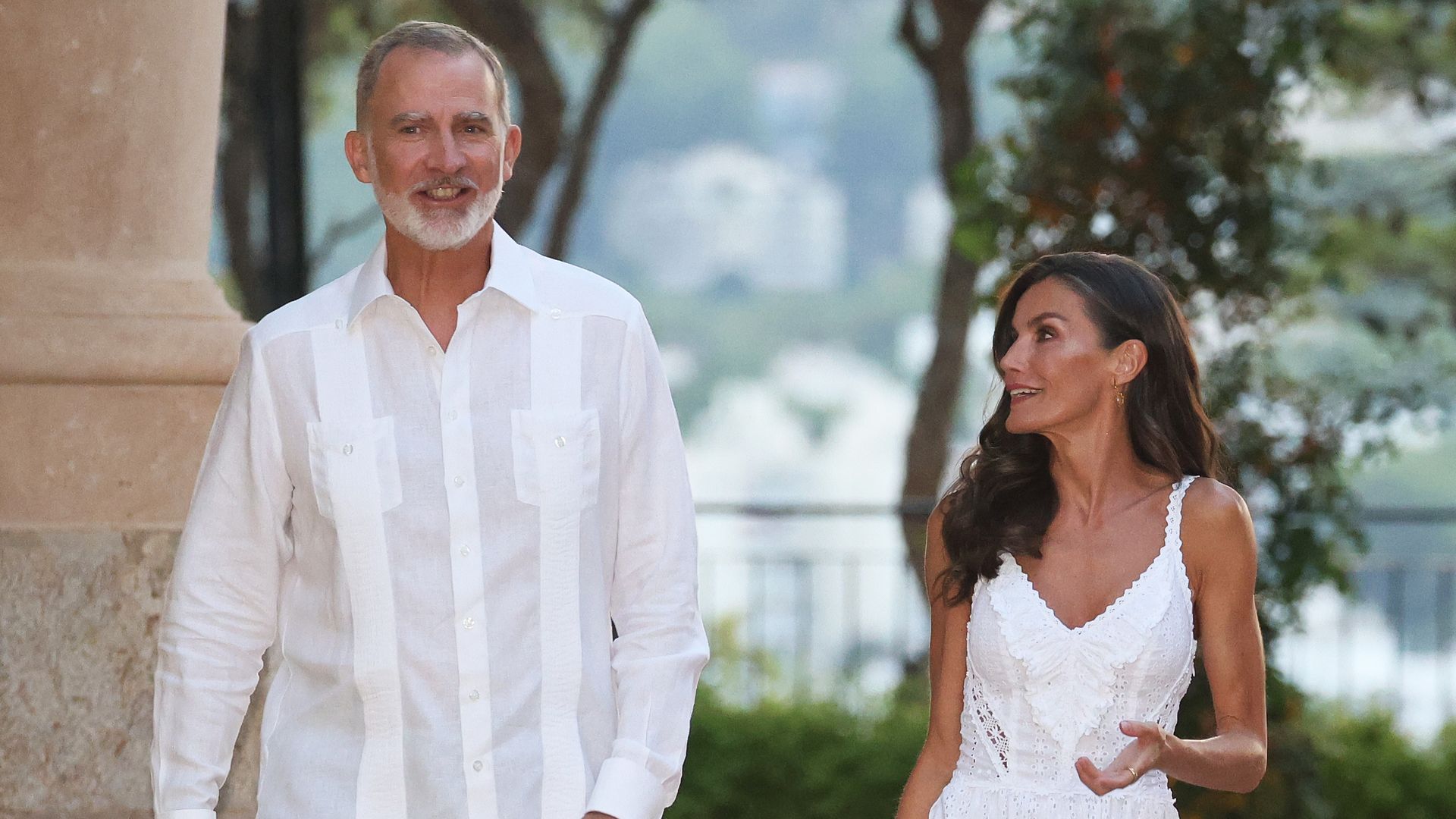 Los reyes en Mallorca