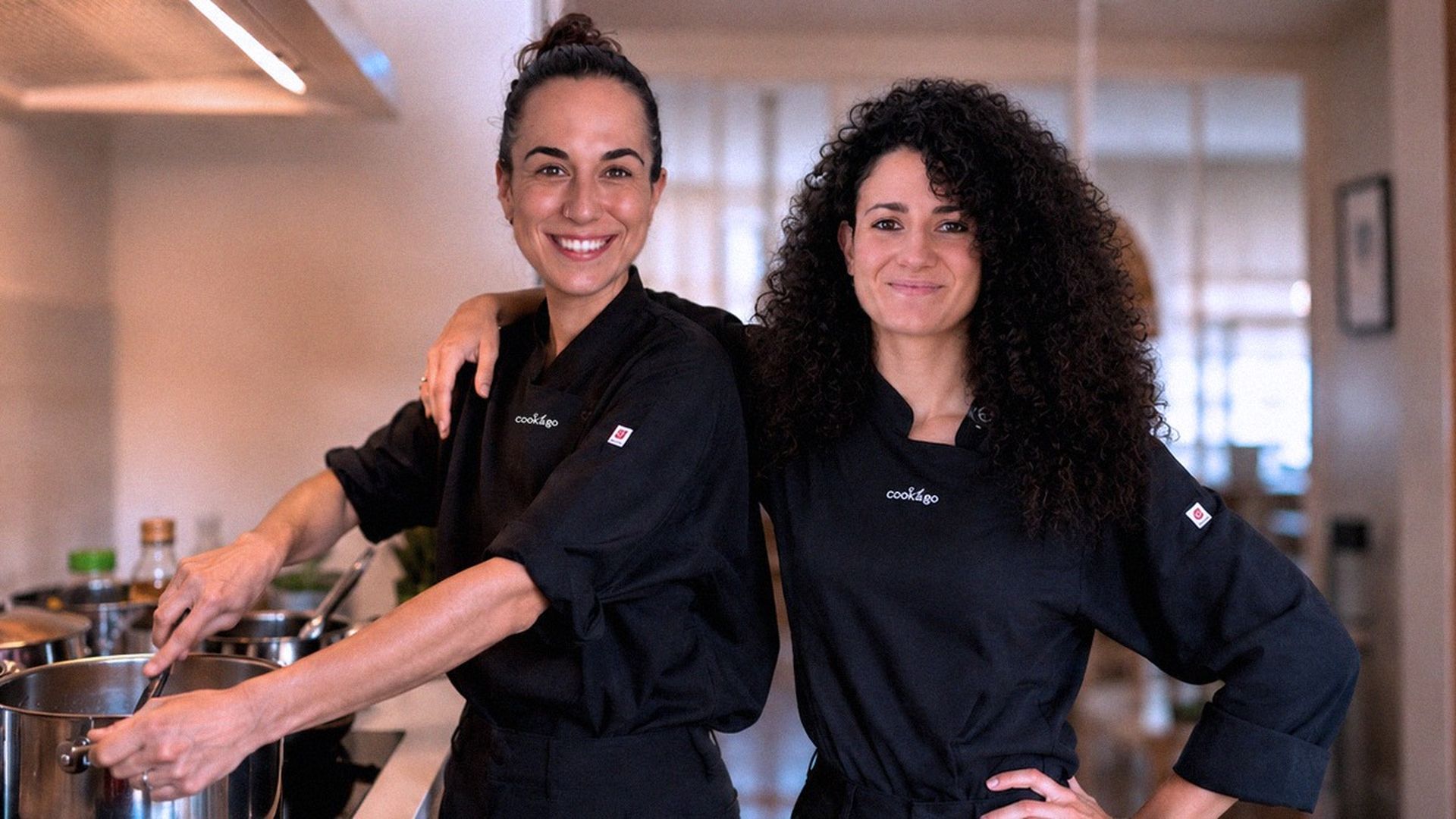 Patricia Cantón y Sagrida Vivancos, de Cook&Go Patricia Cantón y Sagrida Vivancos, de Cook&Go