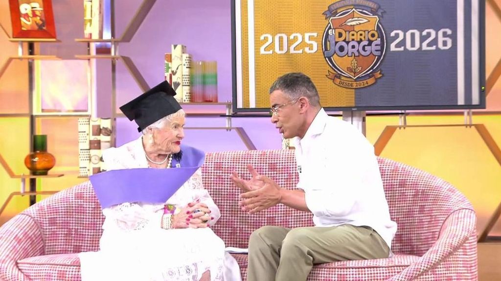 Jorge Javier y Fina descubren una coincidencia entre ellos en medio de su divertido momento en plató