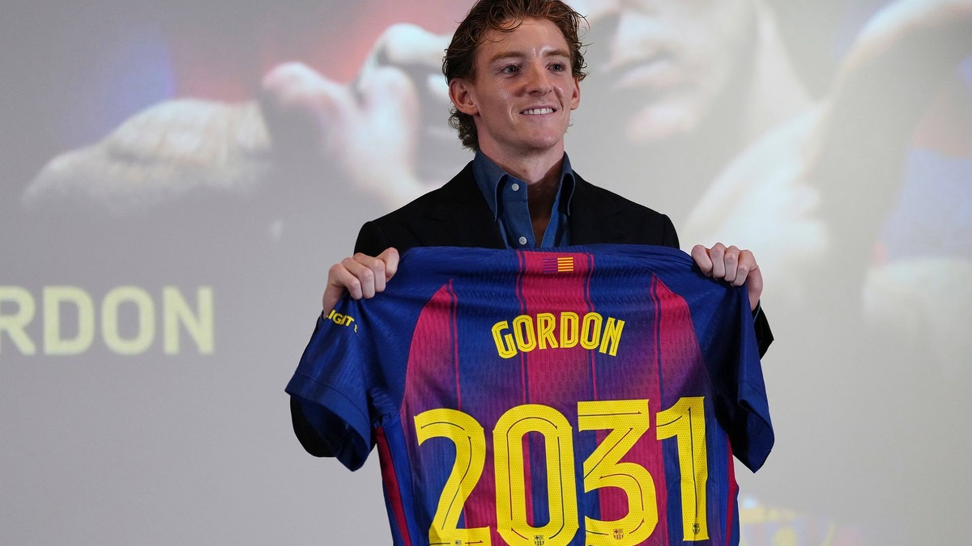 Anthony Gordon, nuevo fichaje del FC Barcelona Anthony Gordon, nuevo fichaje del FC Barcelona