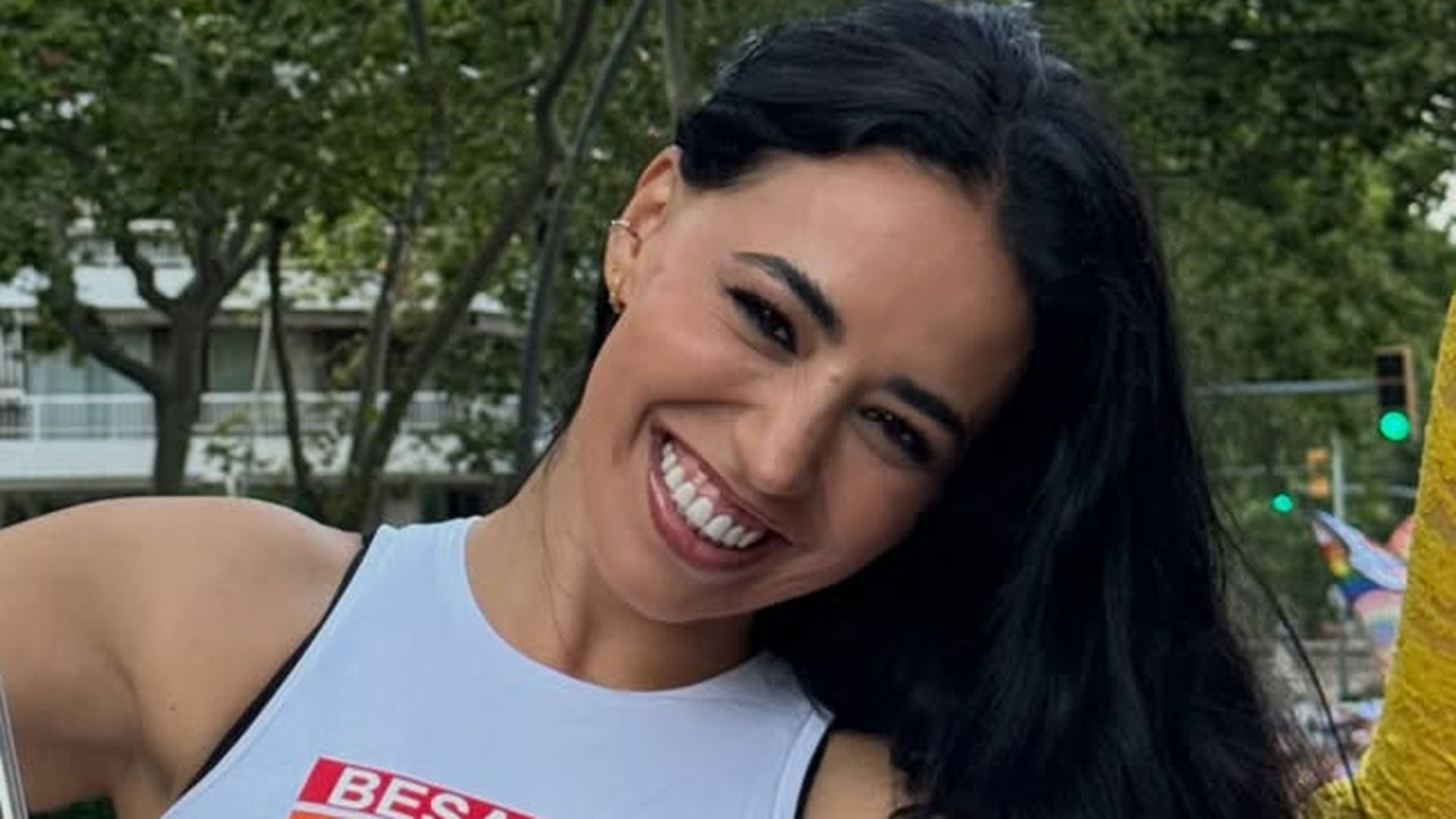 Carla Flila hace realidad uno de sus mayores sueños en el Orgullo de Madrid