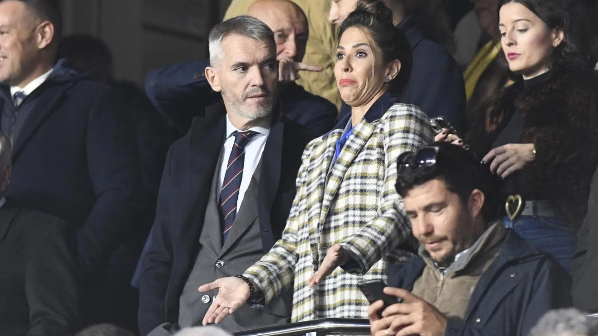 Carolina Alés, junto a Enrique de la Cerda Carolina Alés, junto a Enrique de la Cerda