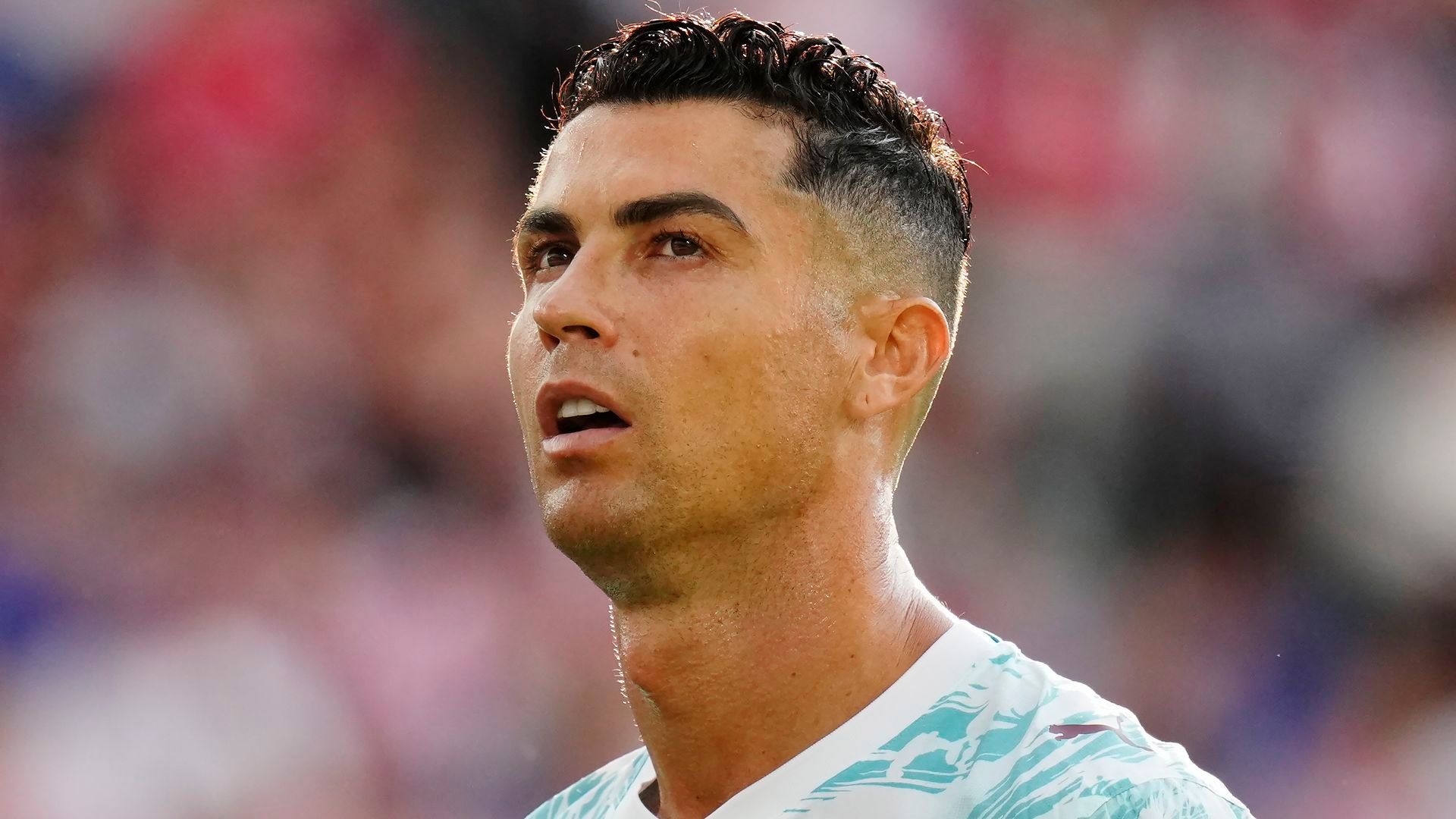 Cristiano Ronaldo en el partido de Portugal ante Croacia Cristiano Ronaldo en el partido de Portugal ante Croacia