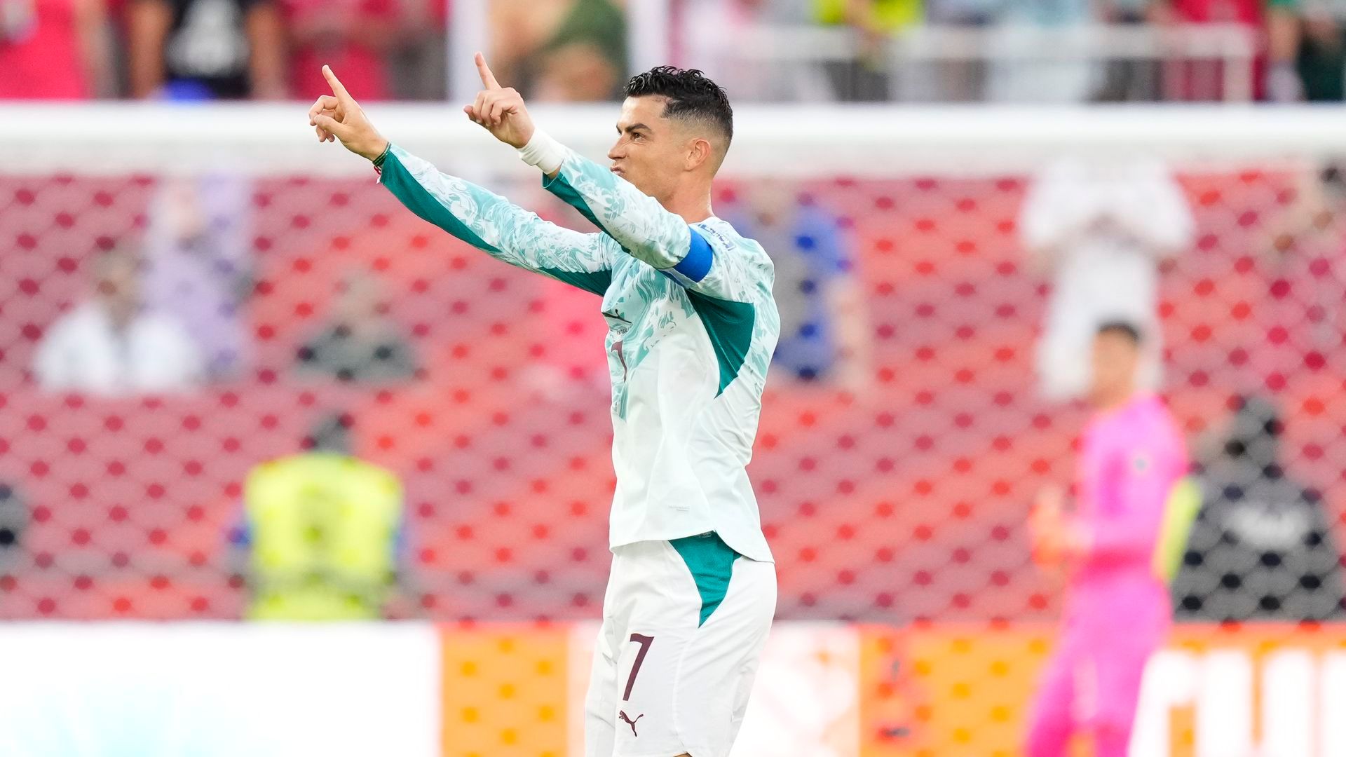 Cristiano Ronaldo en el partido de Portugal ante Croacia
