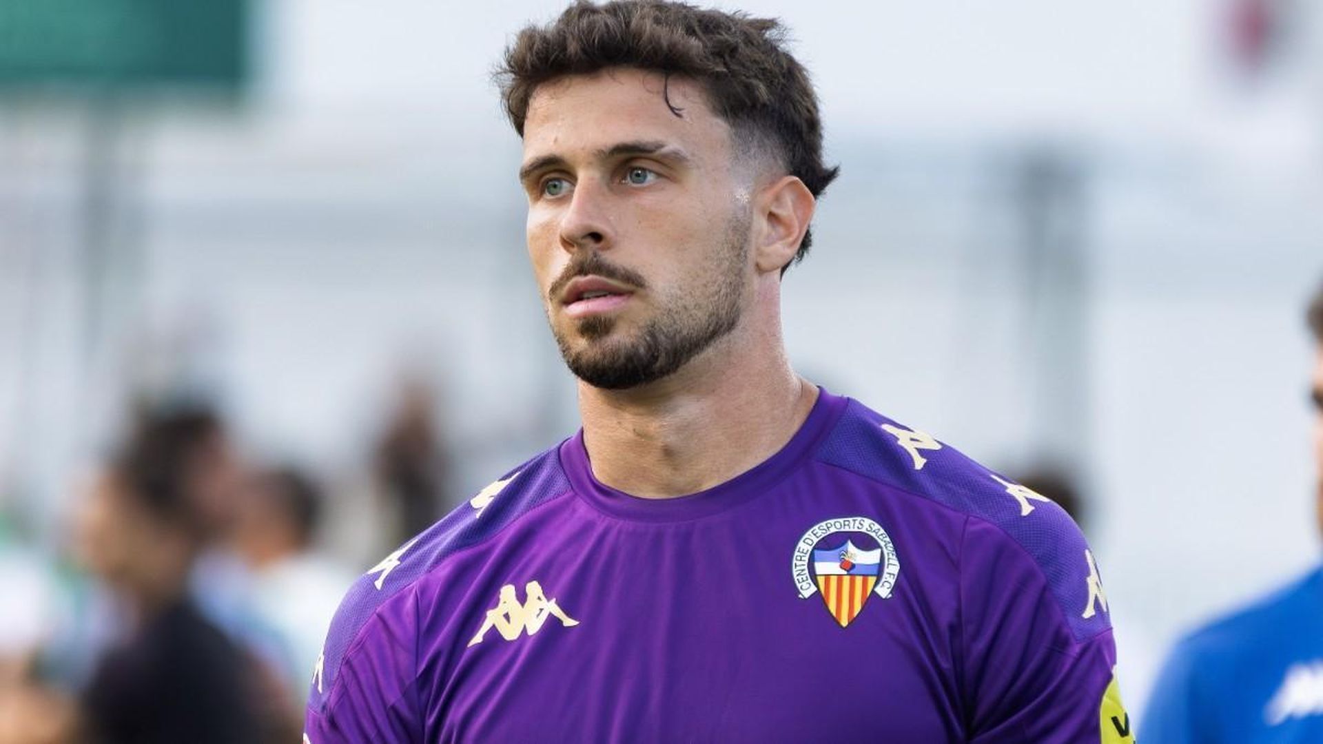 Diego Fuoli, portero del CE Sabadell Diego Fuoli, portero del CE Sabadell