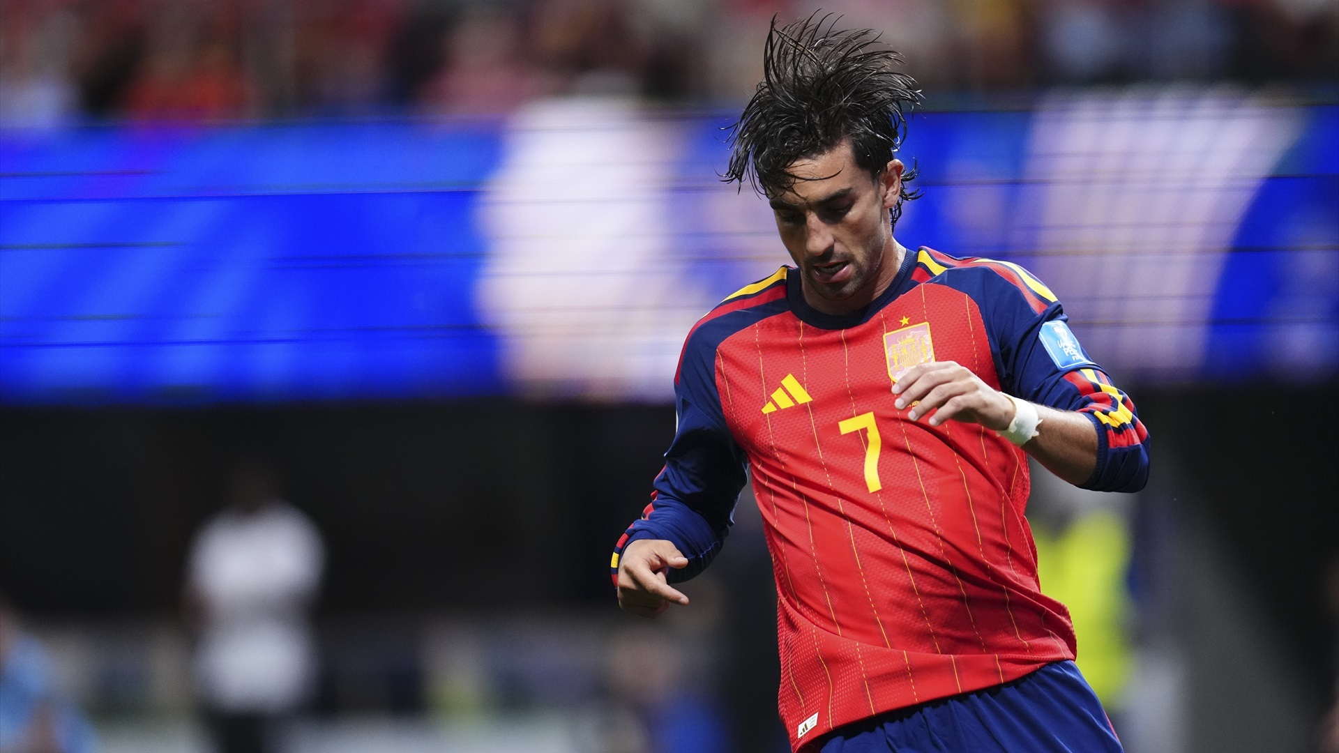 Ferran Torres, en un partido de España en el Mundial Ferran Torres, en un partido de España en el Mundial