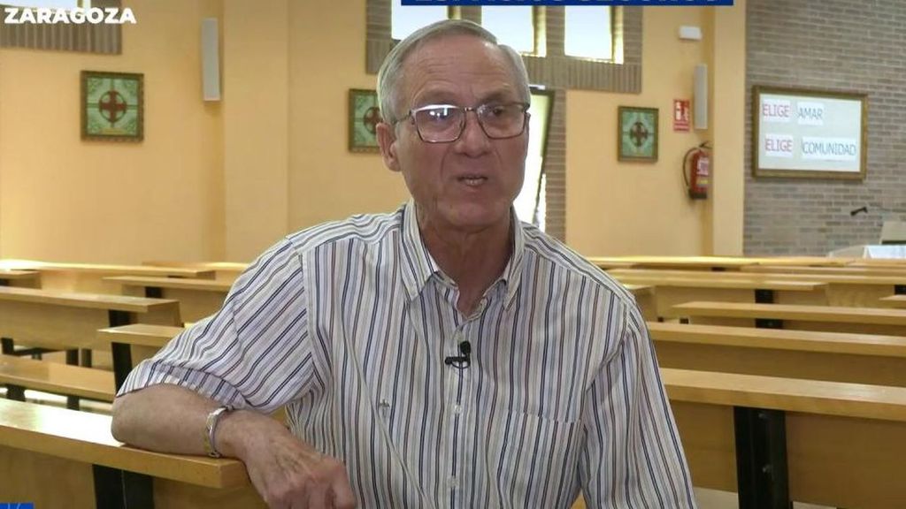 Gonzalo, sacerdote de la Sagrada Familia de Zaragoza, logra que las parroquias sean puntos de atención para víctima de violencia de género