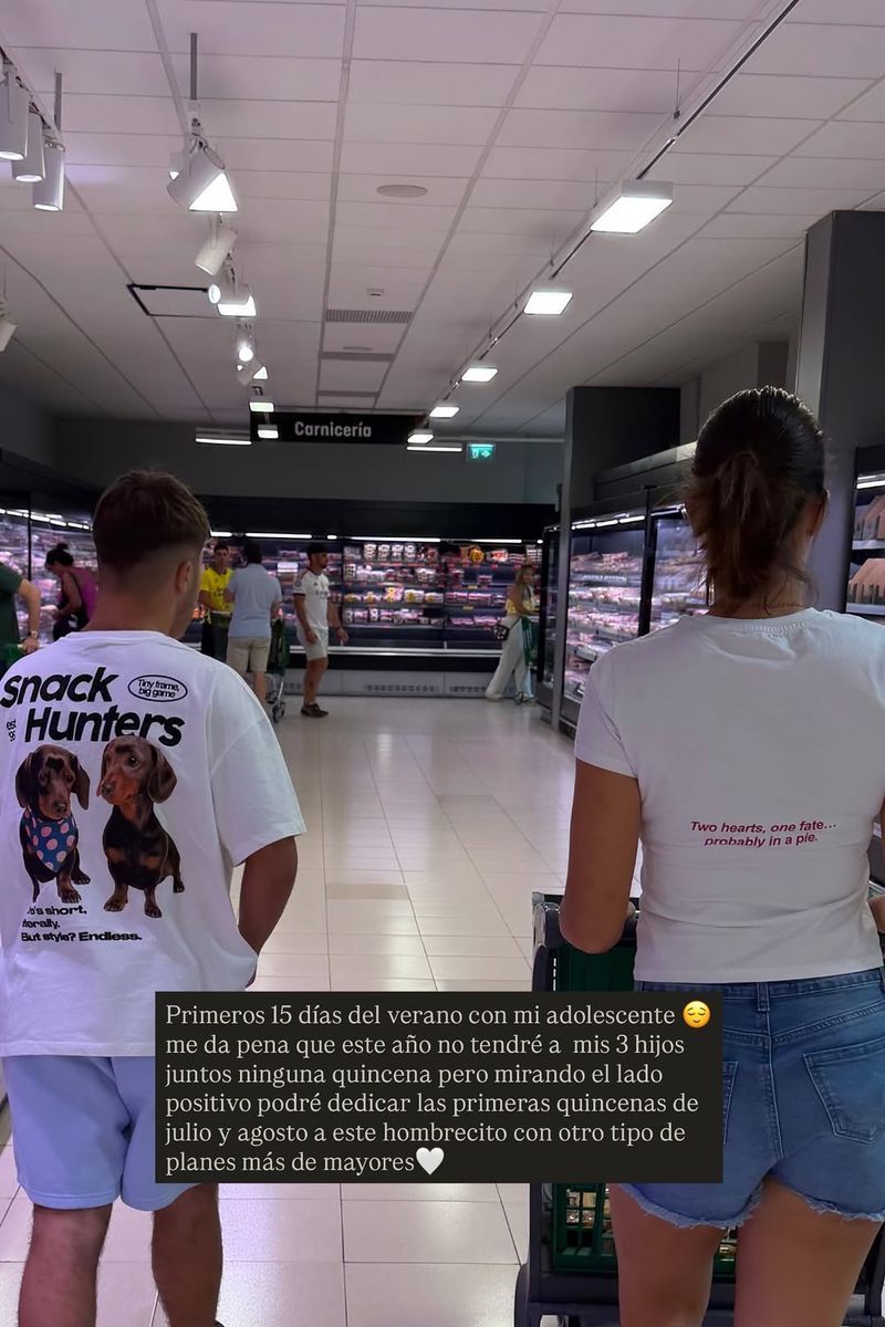 La explicación de Jessica Bueno sobre la organización de las vacaciones con los padres de sus hijos