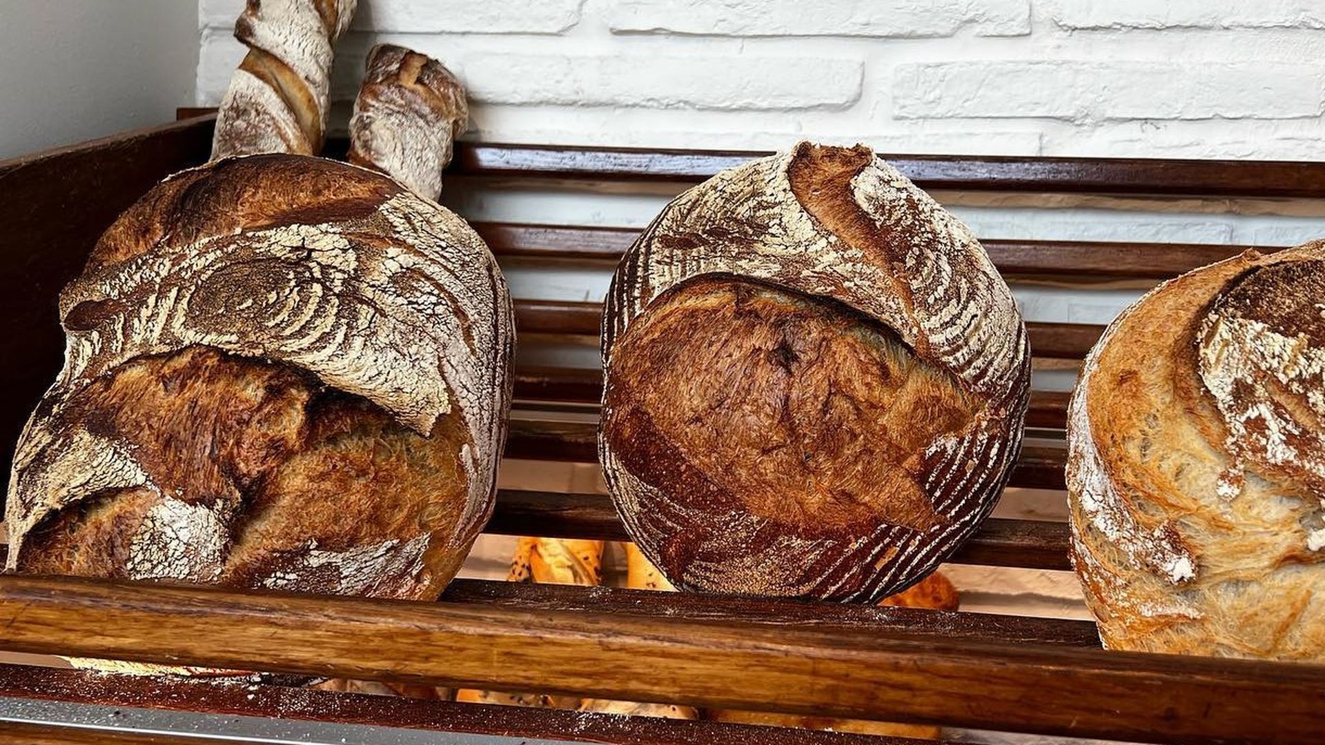 Los panes de sabores son todo un éxito en esta panadería de Elciego. Los panes de sabores son todo un éxito en esta panadería de Elciego.