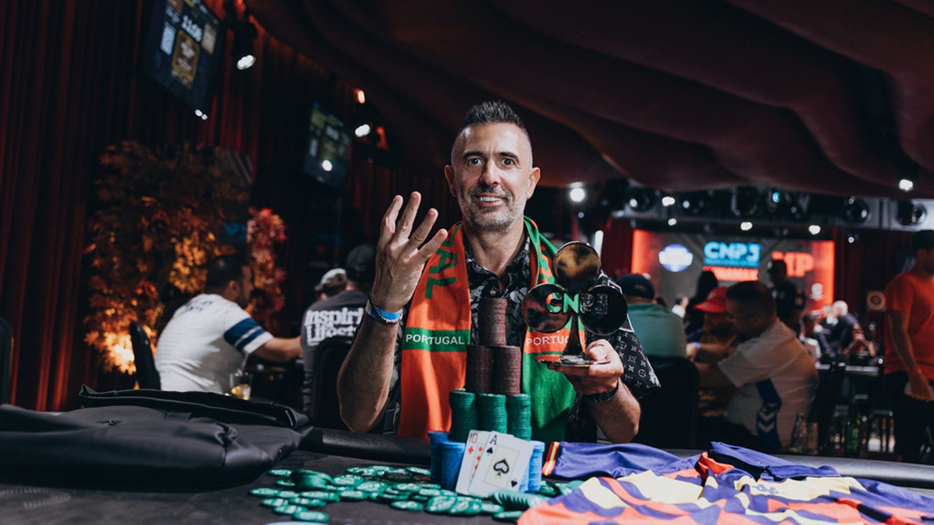 Paulo Castelo, campeón del High Roller