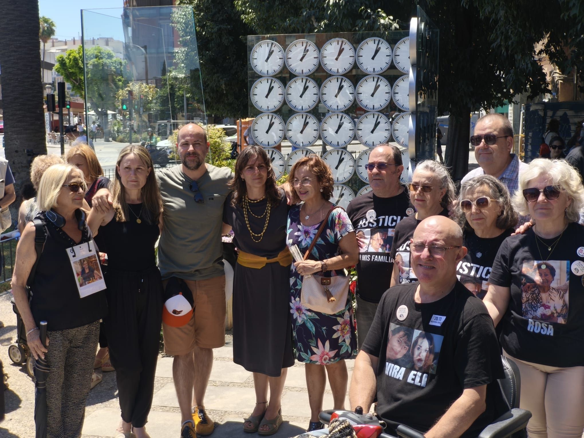 Víctimas del metro y de la DANA se han unido en este homenaje 20 años después del accidente
