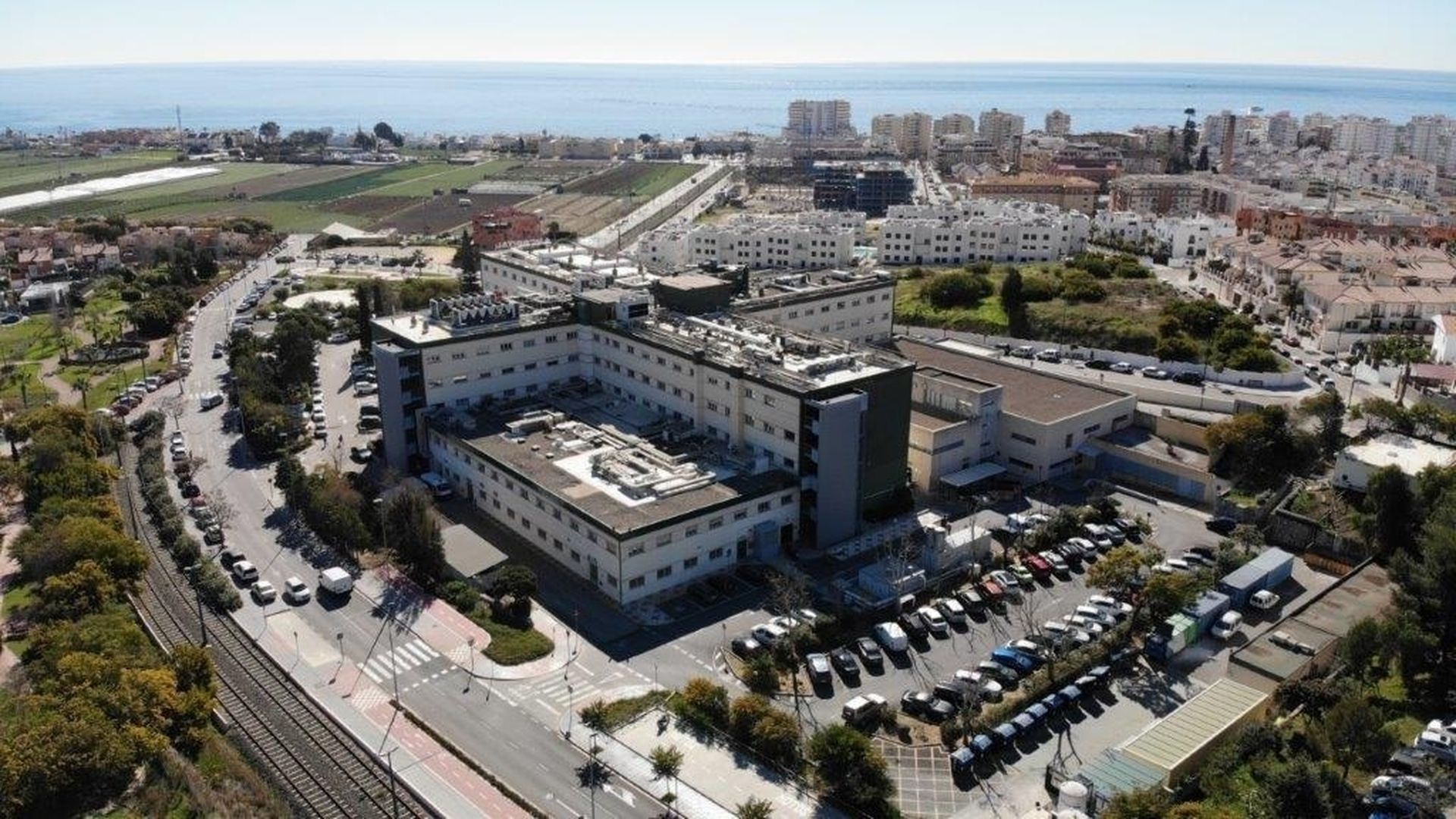 Vista general del Hospital de la Axarquía, en Málaga Vista general del Hospital de la Axarquía, en Málaga