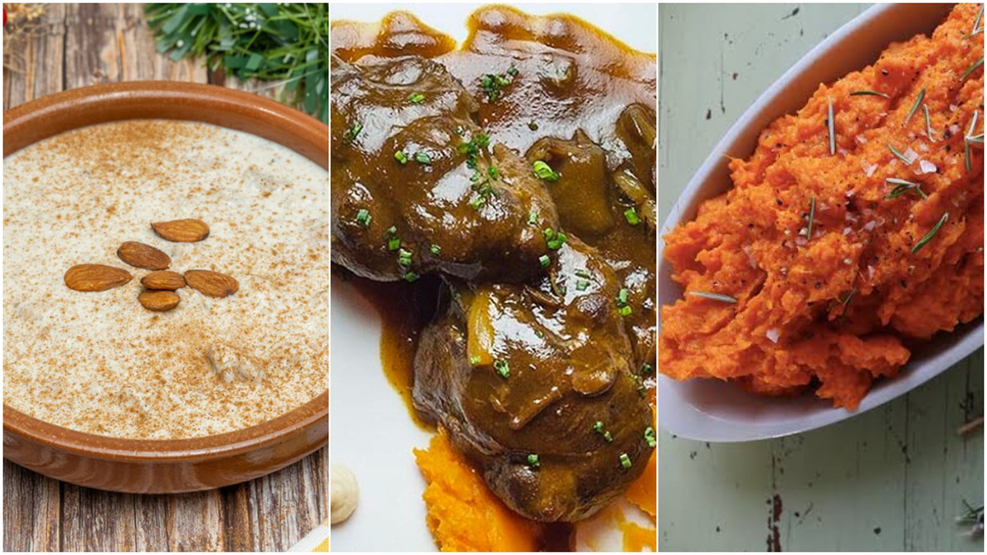 Algunos de los platos que degustaron los invitados