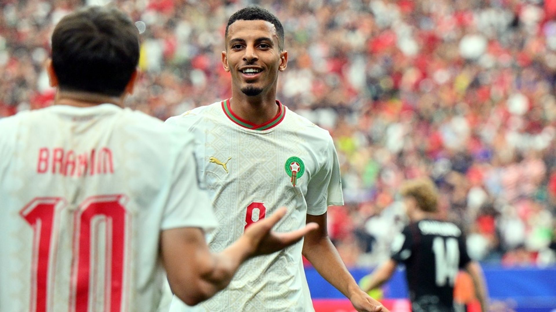 Azzedine Ounahi celebra su gol Azzedine Ounahi celebra su gol
