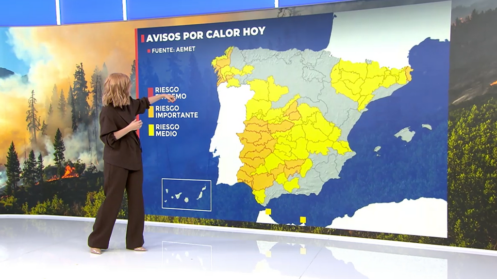 El riesgo de incendios se dispara con la llegada de una nueva ola de calor