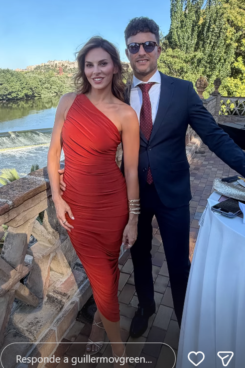 Irene Rosales y su novio, Guillermo