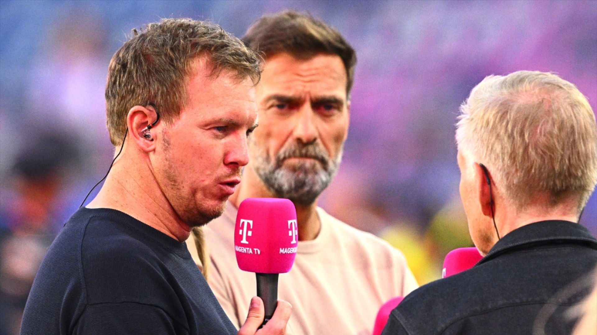 Julian Nagelsmann y Jürgen Klopp, en el Mundial