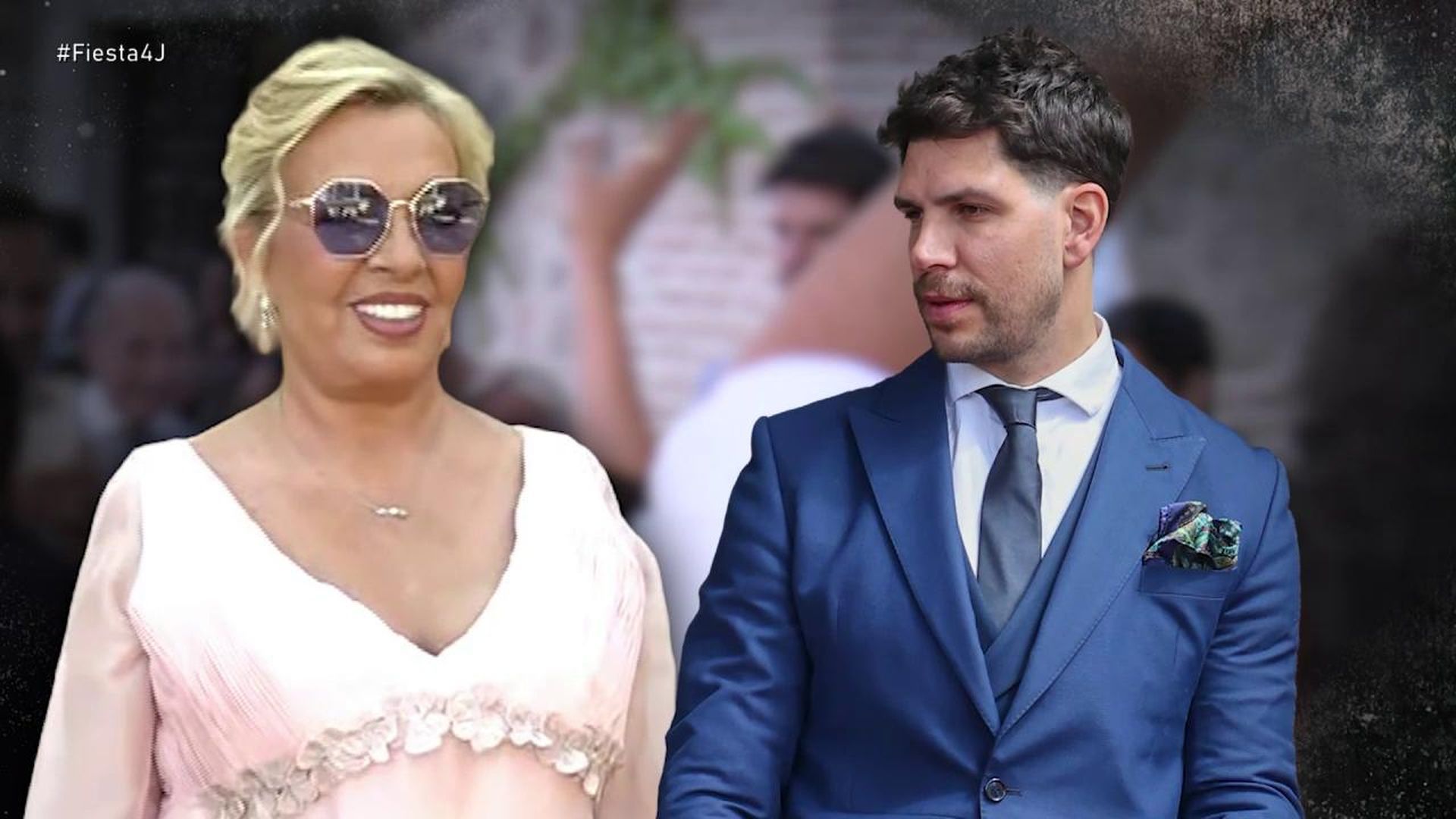 Tensión entre Carmen Borrego y Diego Matamoros en la boda de Suso y Marieta