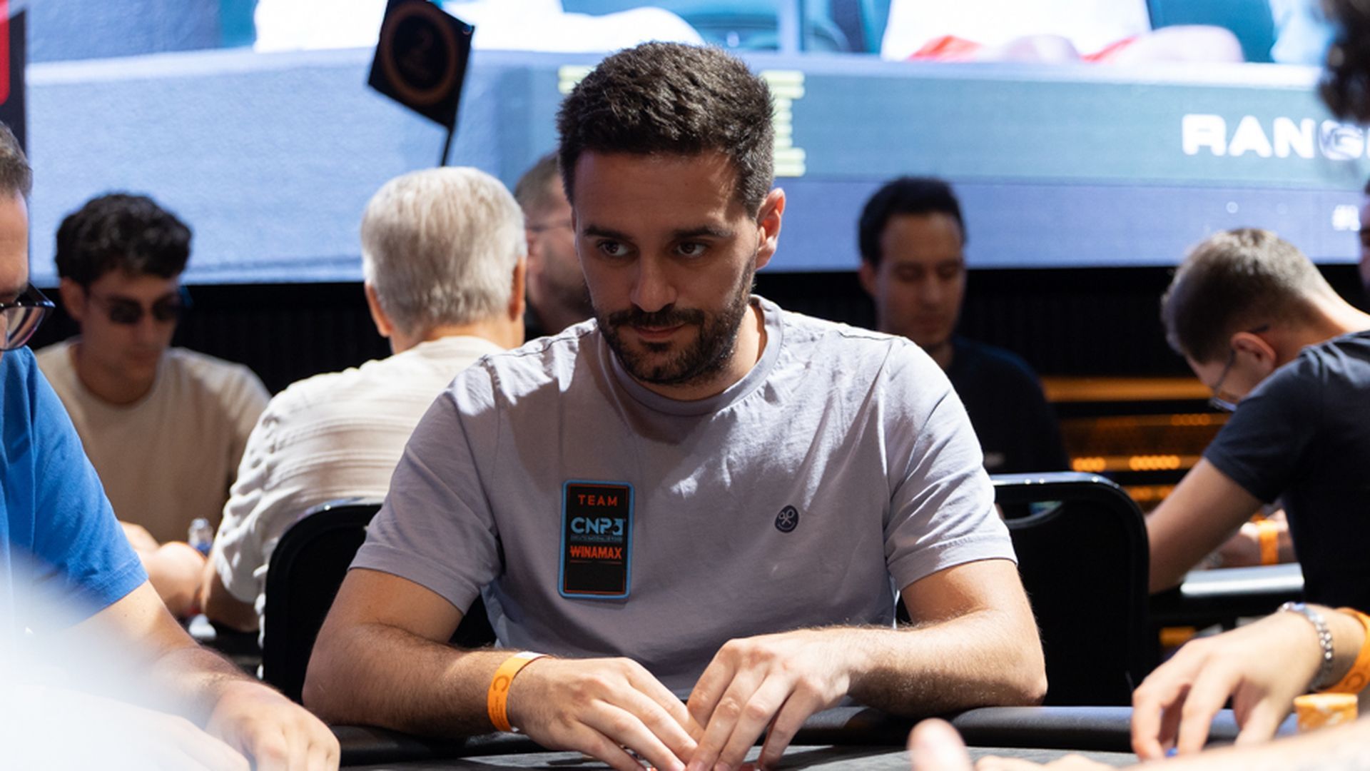 Alberto Rentero en el CNP Winamax de Murcia