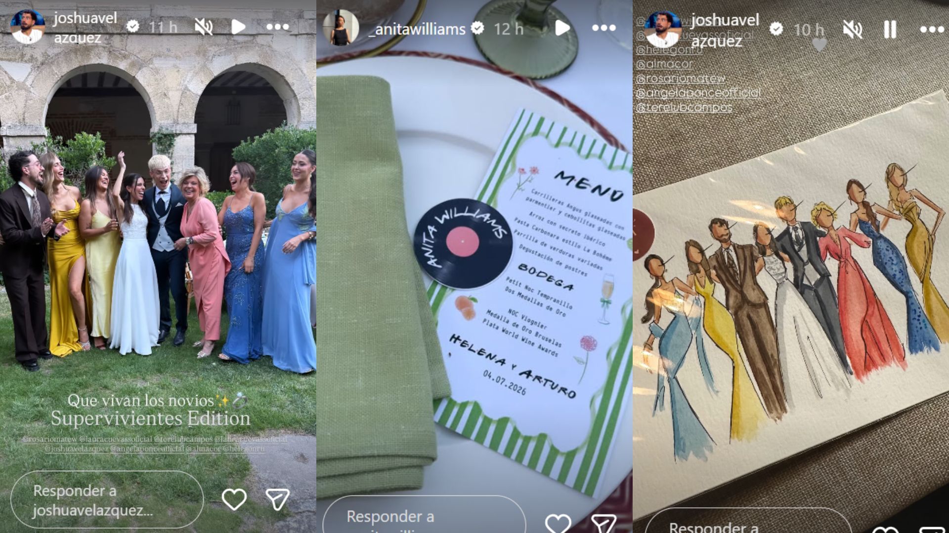 Los participantes de 'SV 2025' se reúnen en la boda de Almácor