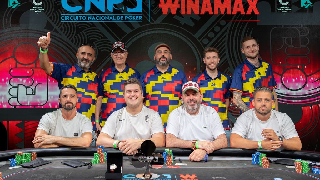 Mesa final del CNP Winamax Murcia