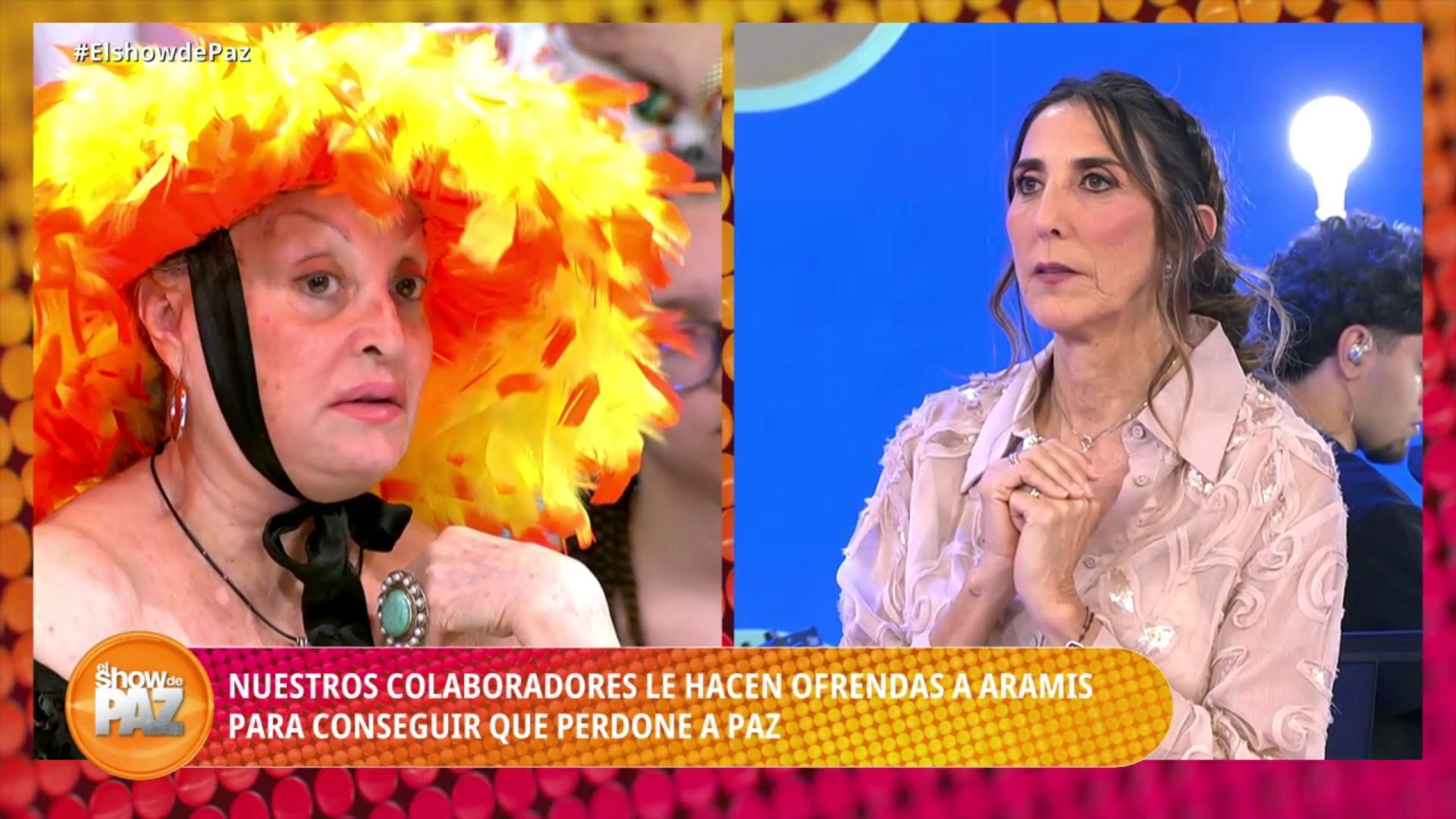 Paz Padilla y Aramís Fuster