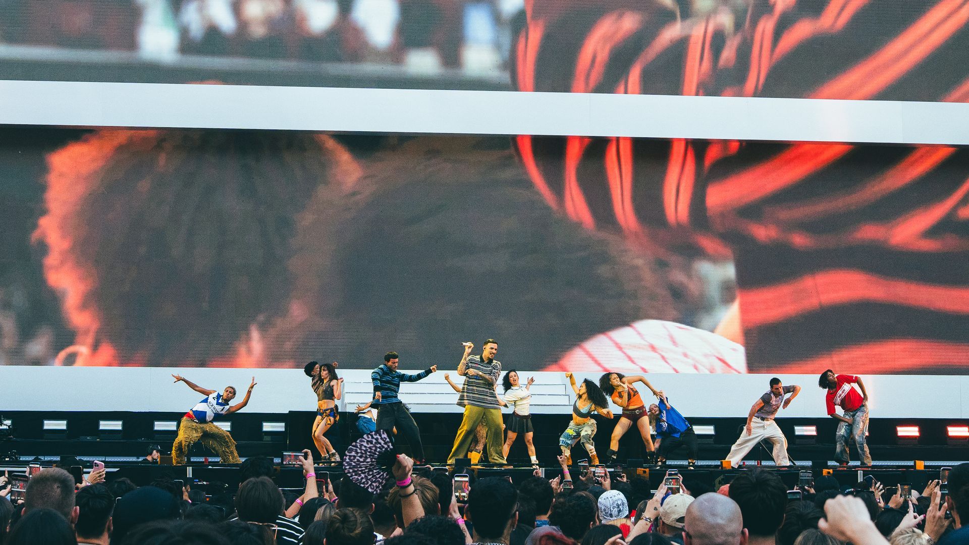 Rels B arrasa con su concierto en el Estadio Metropolitano de Madrid