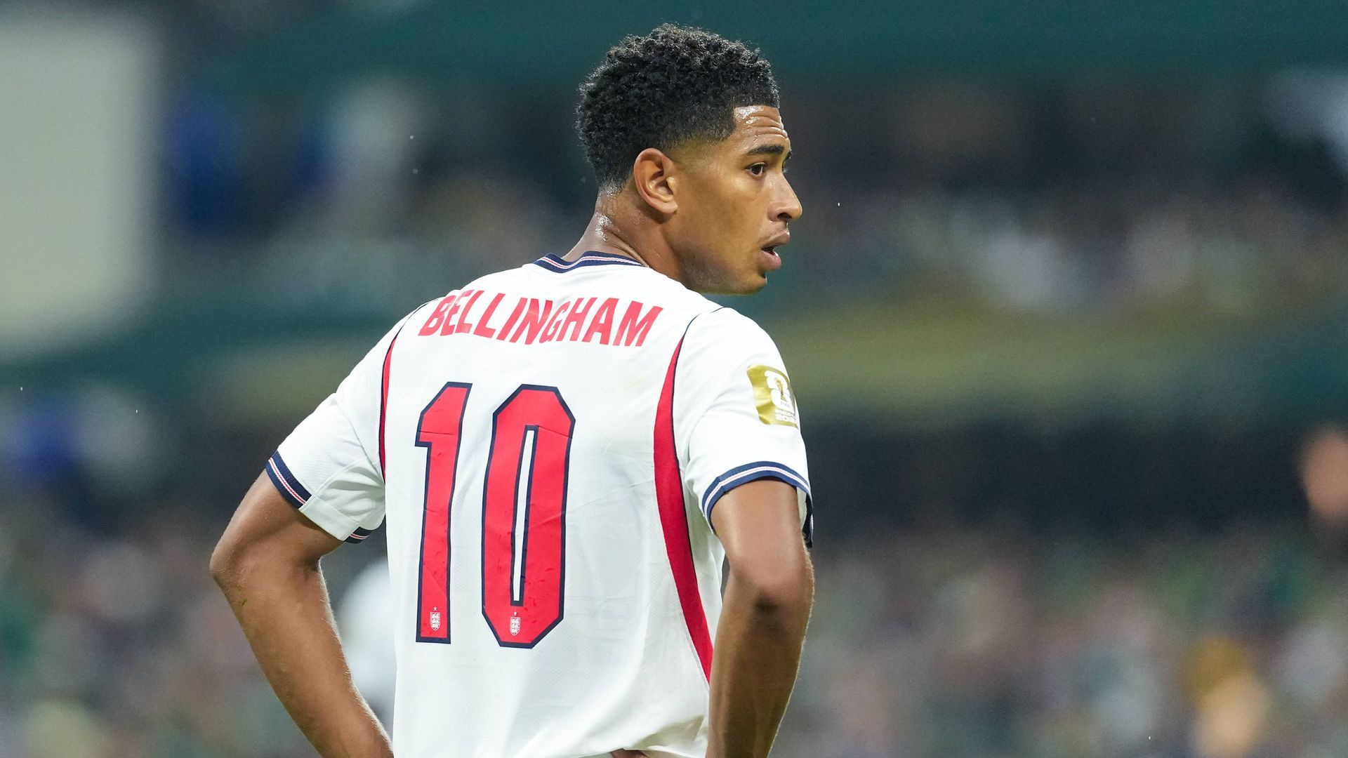 Bellingham, durante el México - Inglaterra.