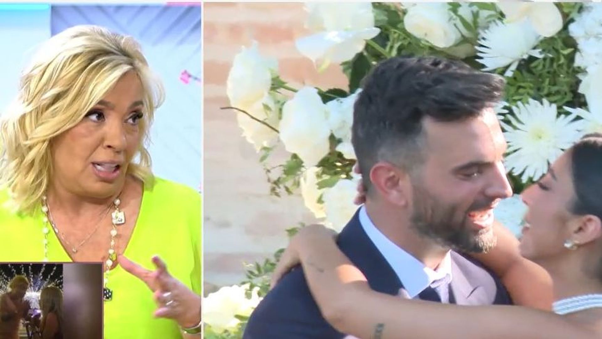 Carmen Borrego, sobre la boda de Suso y Marieta: “El baile de Marieta con su padre fue maravilloso”
