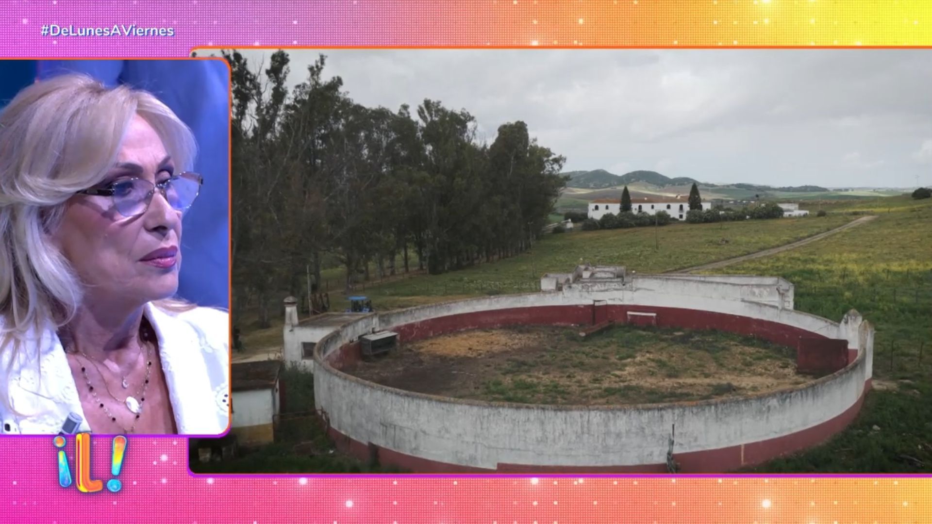 Cantora, al descubierto: 'De lunes a viernes' se cuela en la finca más famosa de todas y la recorre de principio a fin Cantora, al descubierto: 'De lunes a viernes' se cuela en la finca más famosa de todas y la recorre de principio a fin