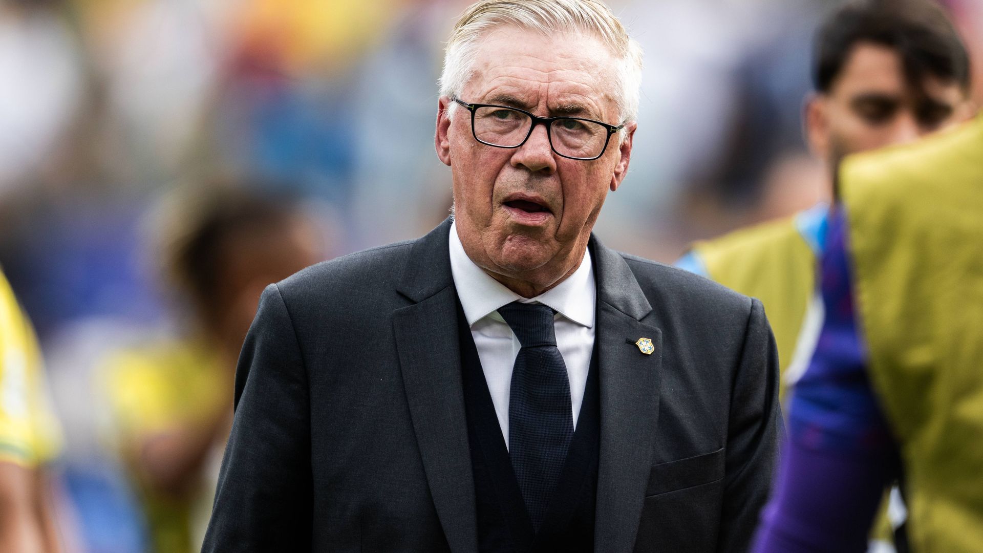 Carlo Ancelotti, seleccionador de Brasil Carlo Ancelotti, seleccionador de Brasil