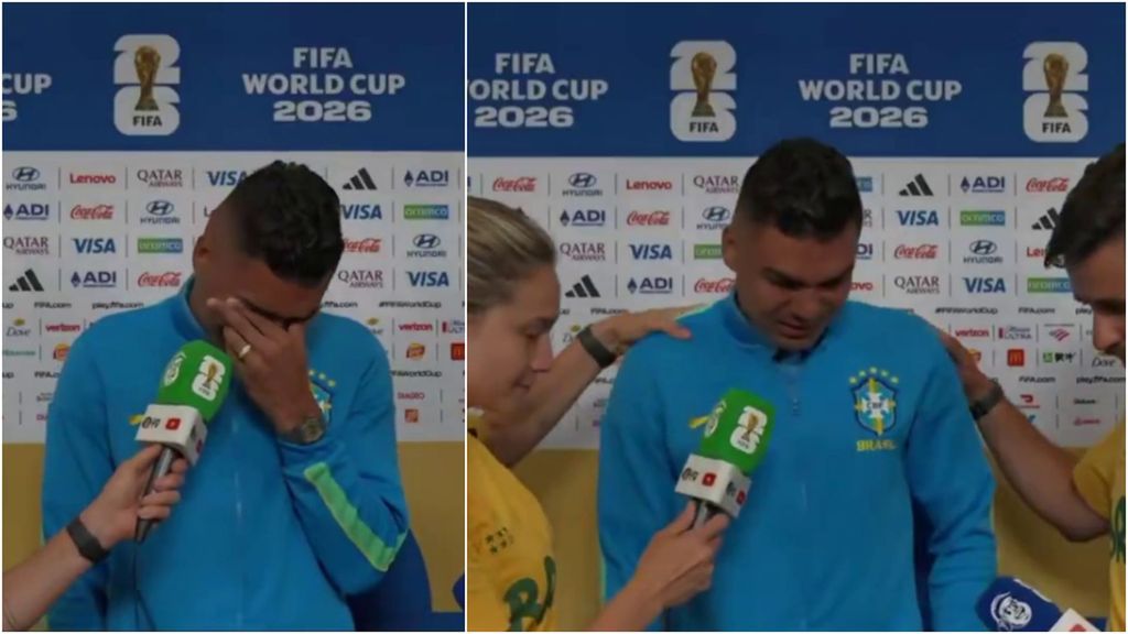 Casemiro rompe a llorar tras la eliminación de Brasil en el Mundial 2026