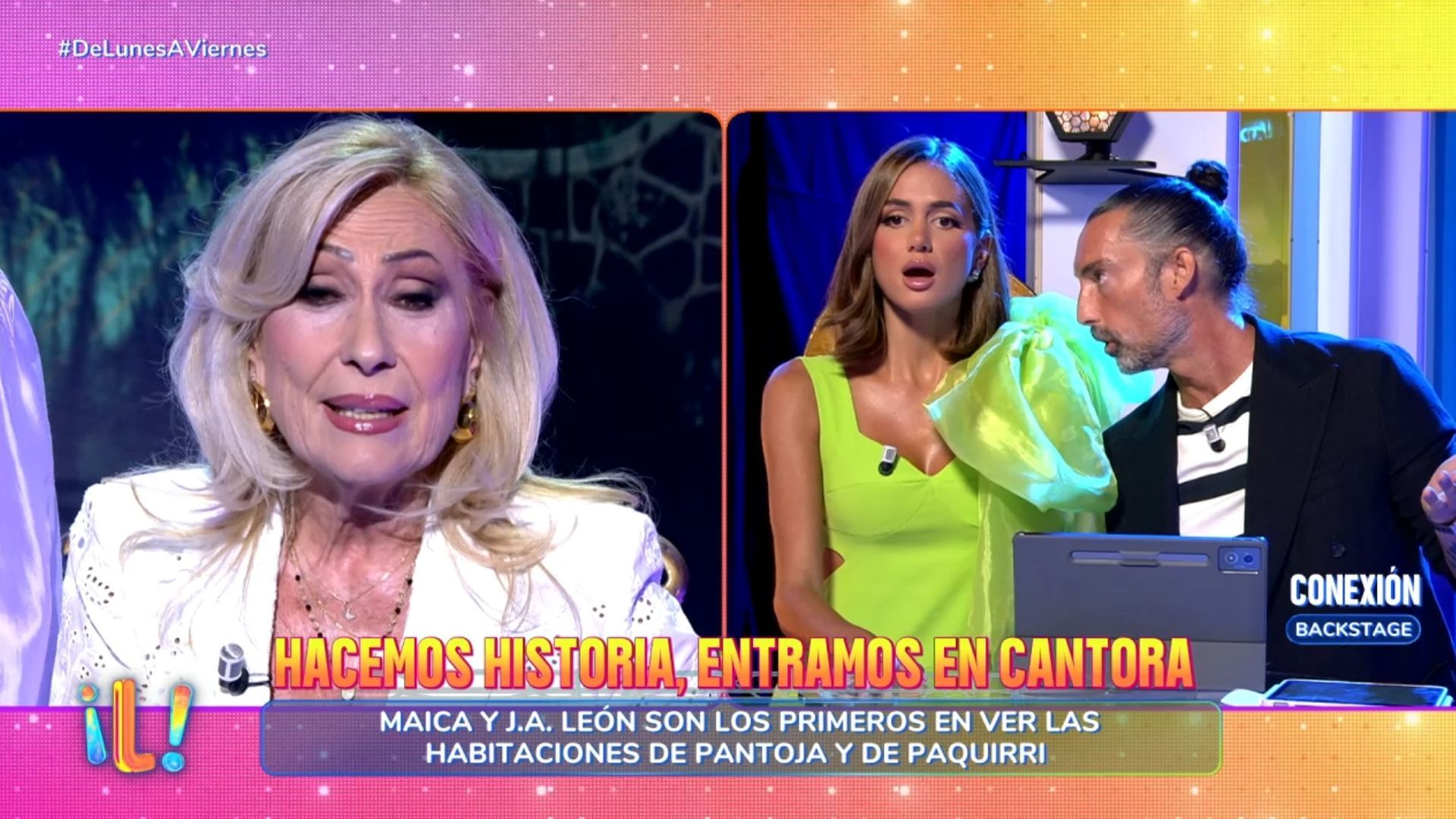 El lapsus de Maica Benedicto sobre Rosa Benito y Rocío Jurado: "No las asociaba" El lapsus de Maica Benedicto sobre Rosa Benito y Rocío Jurado: "No las asociaba"