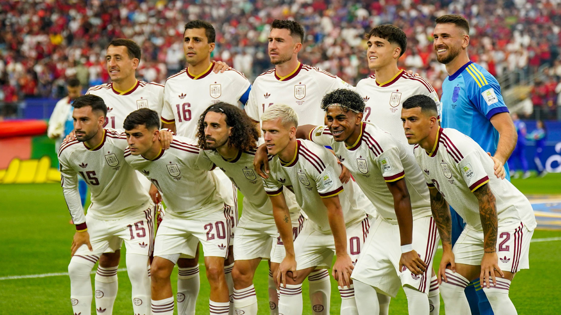 El once de España ante Portugal El once de España ante Portugal