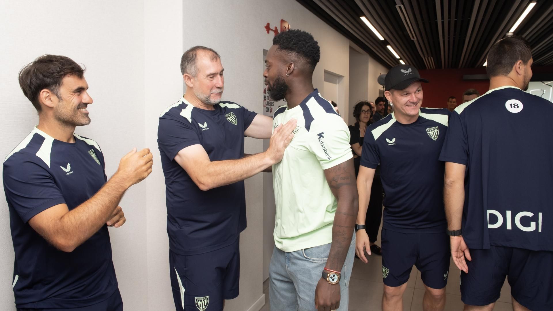 Iñaki Williams, tras su vuelta del Mundial.