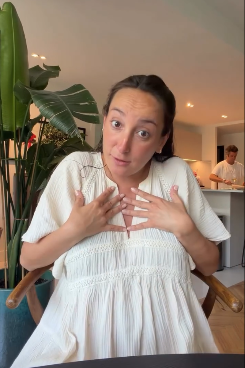 Irene Rosales, en su red social