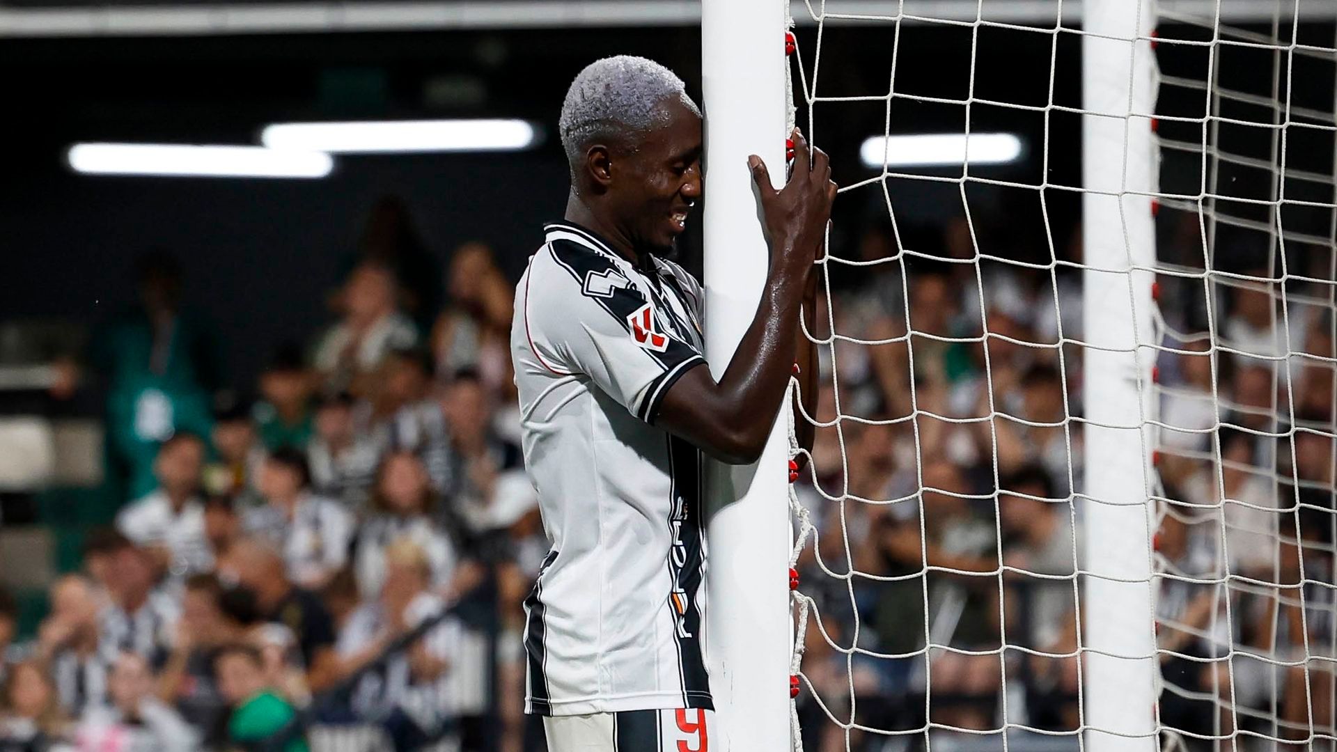 Ousmane Camara en el partido entre Castellón y Almería Ousmane Camara en el partido entre Castellón y Almería
