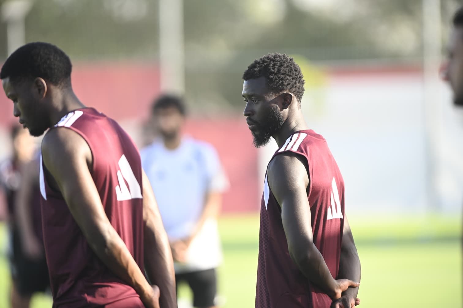 Sangante, en la primera sesión del Sevilla