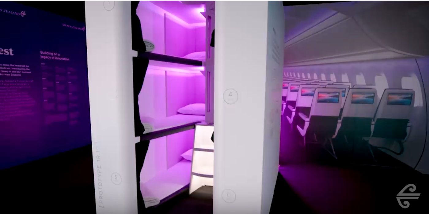 Skynest de Air New Zealand