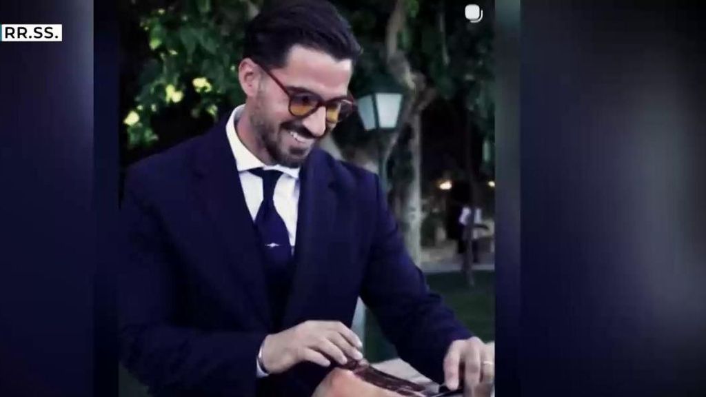 El jamonero que conquistó la boda de Suso y Marieta: de cortar jamón a convertirse en el nuevo acompañante de Anita Williams