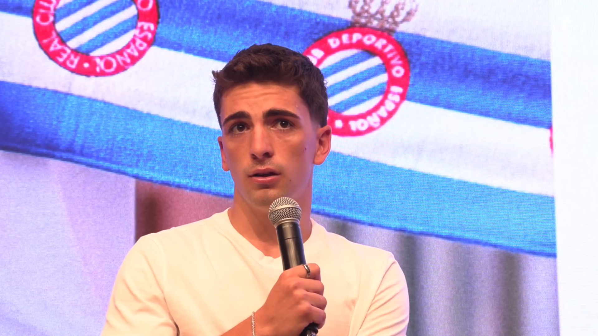 Álex Calatrava en su presentación oficial Álex Calatrava en su presentación oficial