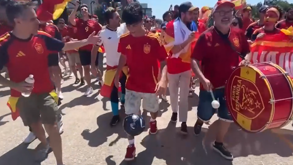 Del sufrimiento a la euforia: así vivieron los aficionados de España y Portugal un partido en el mundial de máxima tensión
